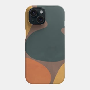 Nordic Earth Tones - Abstract Shapes 1 Phone Case