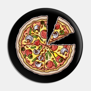 Pizza Pi Day Pin