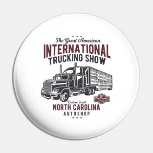 Big Truck American Trucking Show Pin