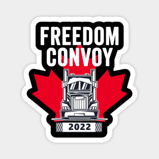 I Support Truckers Freedom Convoy 2022 Magnet