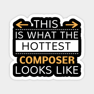 Composer Looks Like Creative Job Typography Design Magnet