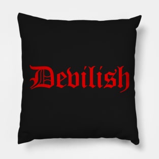 Devilish Pillow