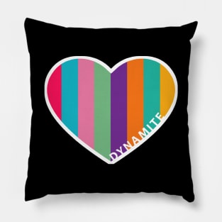 I Heart Dynamite Pillow