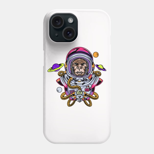 Planet Of The Apes Phone Case by hallonaut