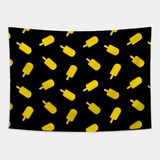 Lemon Ice Cream Stick Pattern Tapestry