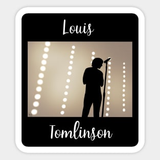 louis tomlinson brown smiley walls Sticker for Sale by noellalee