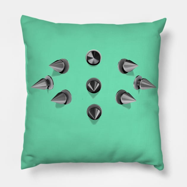 Spikes Pillow by Christopher Bendt