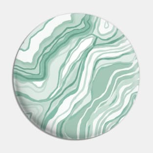 Sage Green Agate Pin