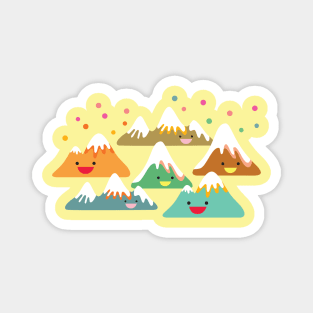 Mountain Friends I Magnet