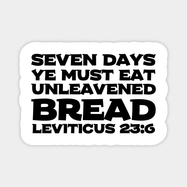 Leviticus 236 Passover Eat Unleavened Bread Bible Verse Leviticus 23