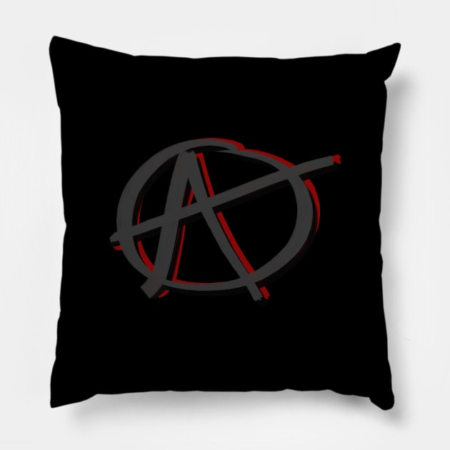 Anarchist Pillow by Volundz