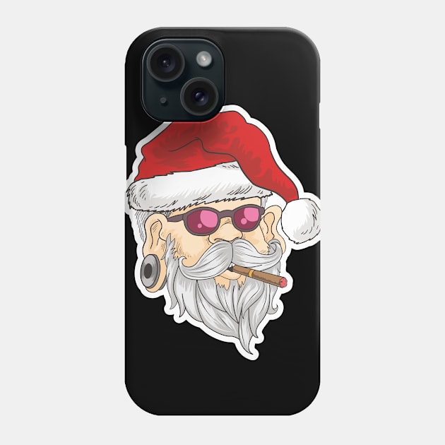 Bad Santa Phone Case by Dark_Ink