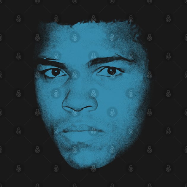 Muhammad Ali - Blue Big Face