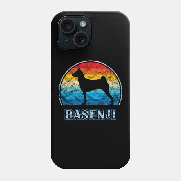 Basenji Vintage Design Dog Phone Case by millersye