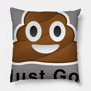 Poop Emoji Just Got Real Pillow