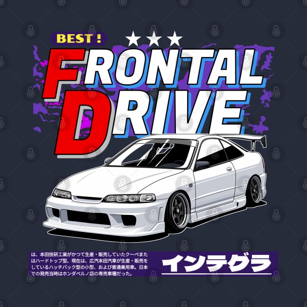 Jdm legendary integra (white) by Rezall Revolution