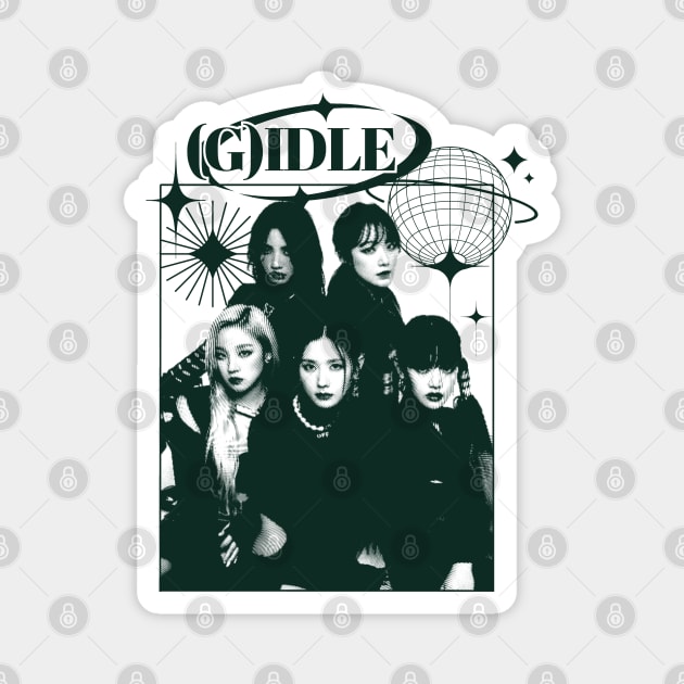 (G)idle design Magnet by cherries&disco