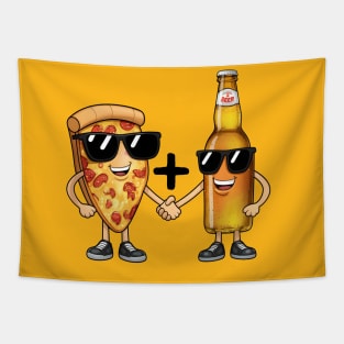 Pizza and Beer Tapestry