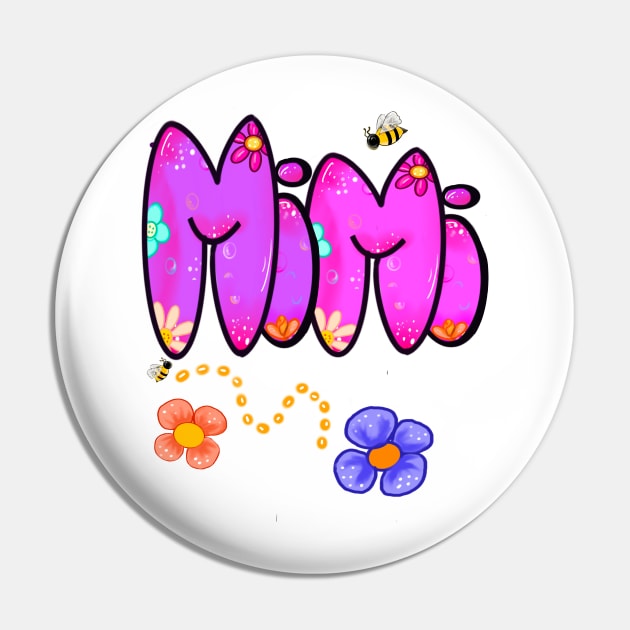 Mimi Top 10 best personalised gifts - Mimi - personalised,personalized custom name with flowers Pin by Artonmytee