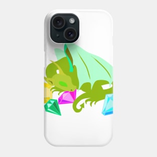 Dragon on the treasure Phone Case