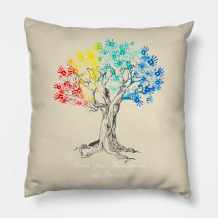 trees for autism Pillow