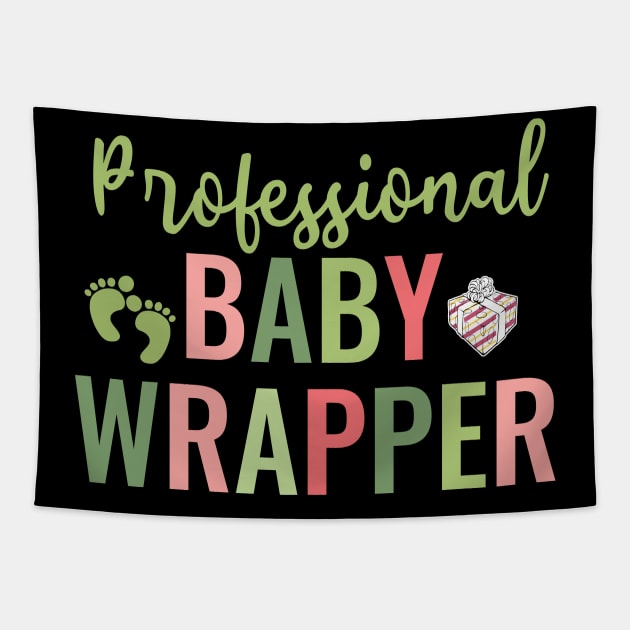 Professional Baby Wrapper Tapestry by DigitalCreativeArt