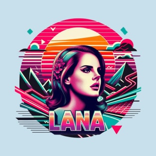 Lana Del Rey - Neon Sunset T-Shirt