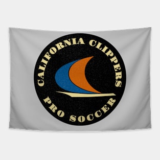 Short-lived California Clippers Soccer Tapestry