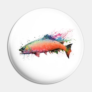 Salmon eggs flying Pin