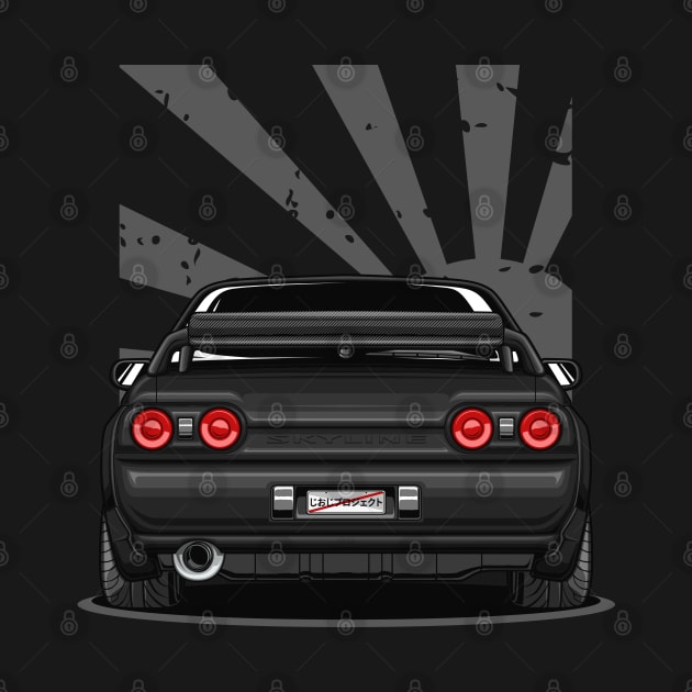 Monster Skyline GT-R R32 (Black Metallic) by Jiooji Project