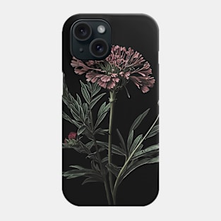 Red Sweet William Flower Phone Case