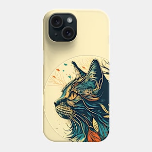 Funny Cat Vintage PewPewPew - Cat Lover Phone Case