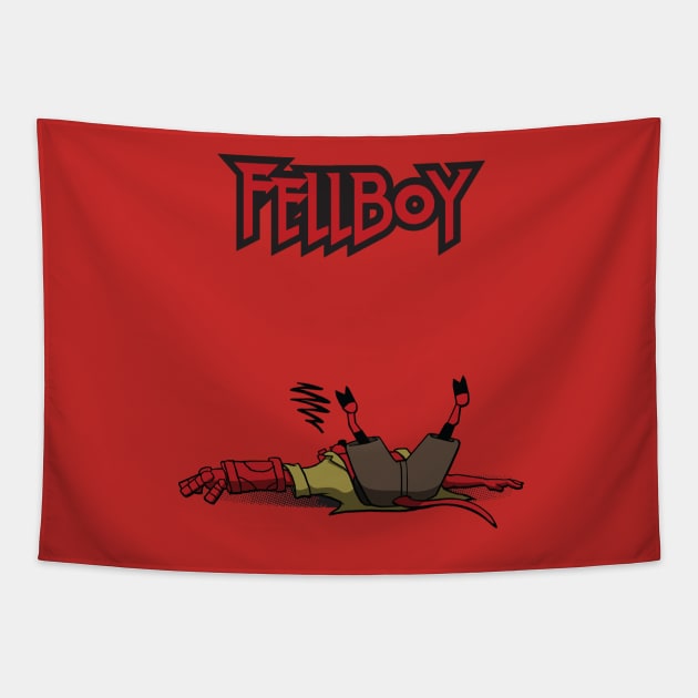 Fellboy Tapestry by blankcanvasdj