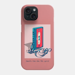 Smells like the 90s spirit cassette Phone Case