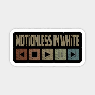 Motionless In White Control Button Magnet