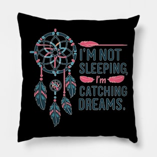 Catching Dreams - Dreamcatcher Peaceful Sleeping Pillow