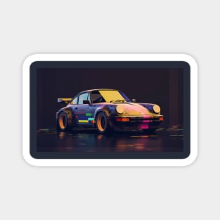 Porsche Pop Art Magnet