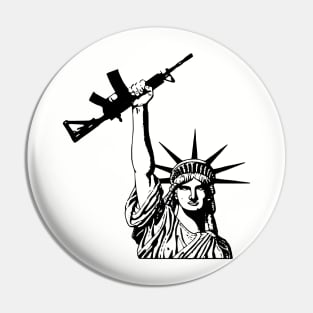 Ar 15 Statue of Liberty Pin