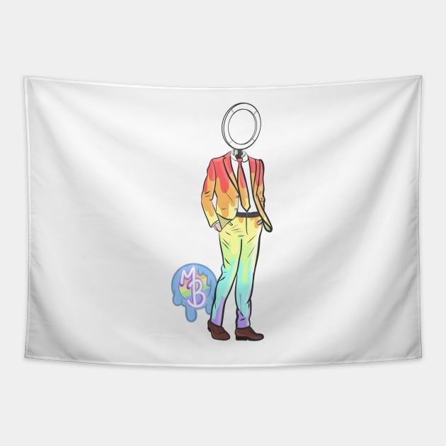 Ringlight Guy Tapestry by Materiaboitv