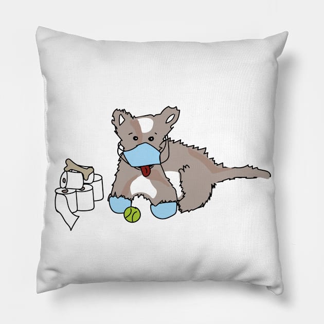 Corona Dog Pillow by kristinbell