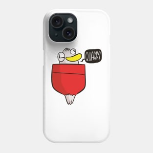 Funny Pocket Duck Phone Case