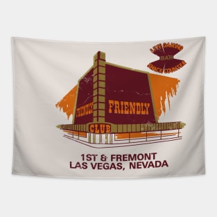 Vintage Friendly Casino Las Vegas Tapestry