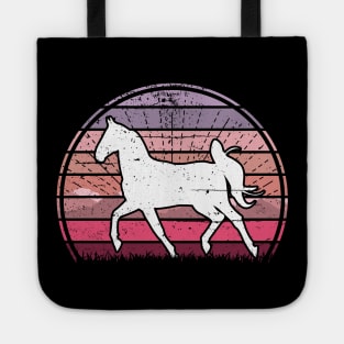 Horse Pink Sunset Tote
