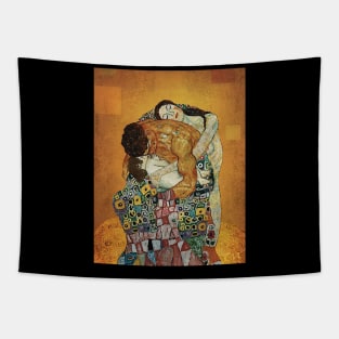 Gustav Klimt the Family Embrace Tapestry