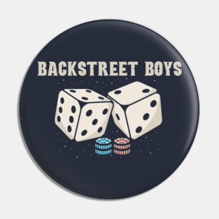 backstreet boys { dice Pin