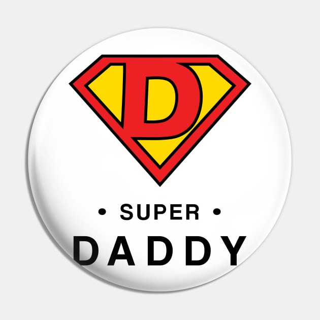 Super daddy gift Pin by ElenEarthwind