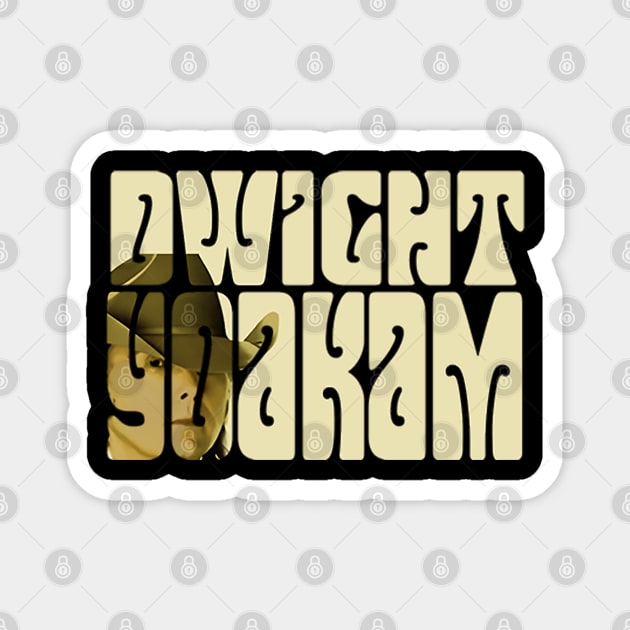 Dwight Yoakam Magnet by Shapmiyako