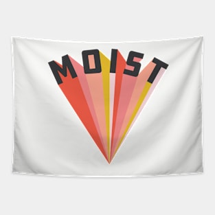 Moist Typography Tapestry