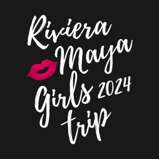 Riviera Maya Girls Trip 2024 Fun Matching Mexico Vacation T-Shirt