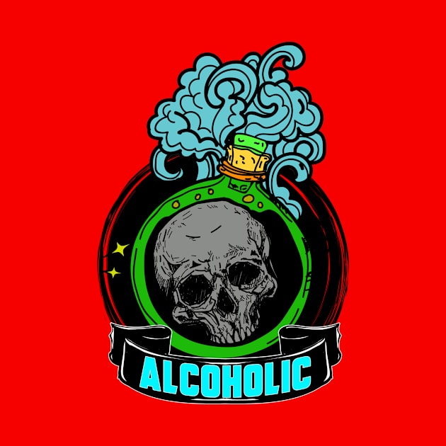 ALCOHOLIC POTION by theanomalius_merch